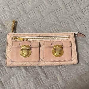 Marc Jacobs Pink and Gold Wallet
